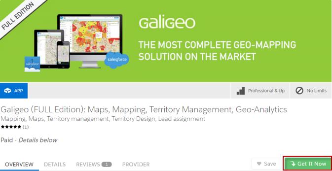 Galigeo for Salesforce Installation