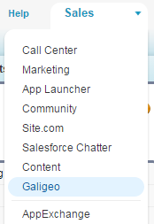 Configuration Galigeo for Salesforce